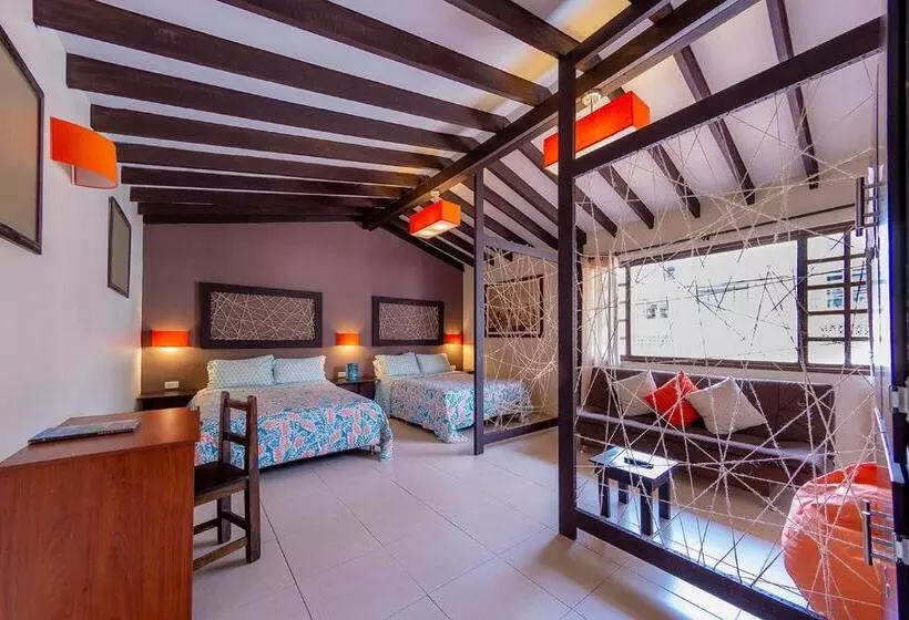 Superior Neljän Hengen Huone, Ayenda Mountain Hostels Manizales