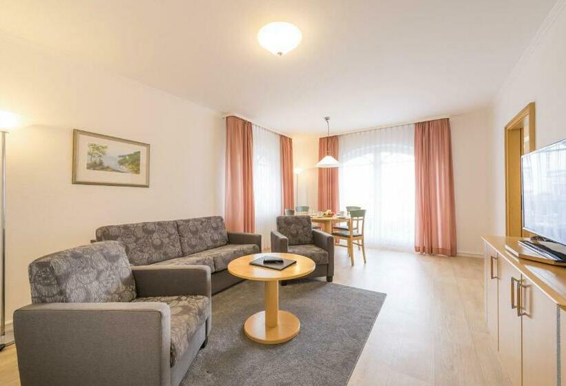 バルコニー付き1ベッドルームアパートメント, Strandhaus Belvedere