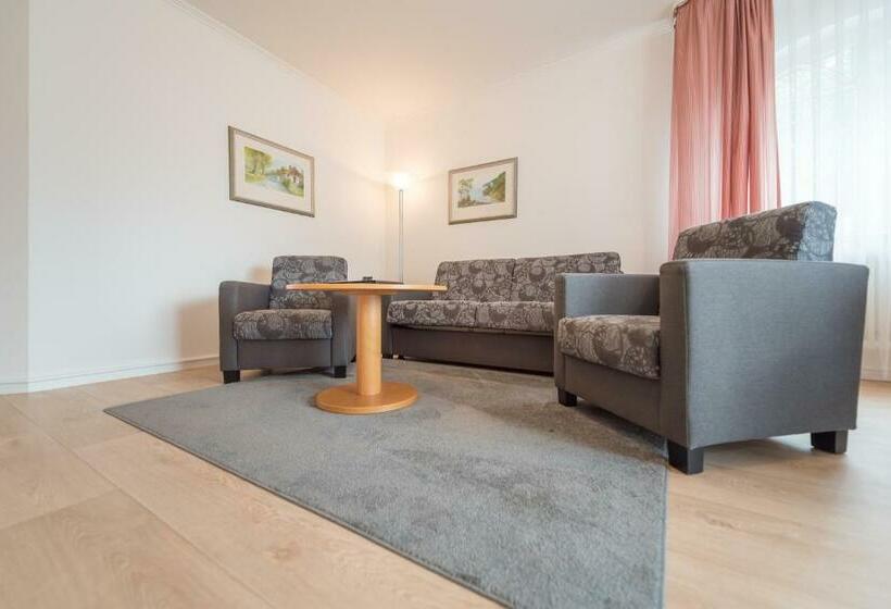 バルコニー付き1ベッドルームアパートメント, Strandhaus Belvedere