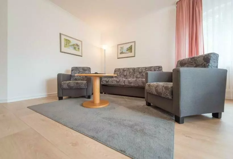 バルコニー付き１ベッドルームアパートメント, Strandhaus Belvedere