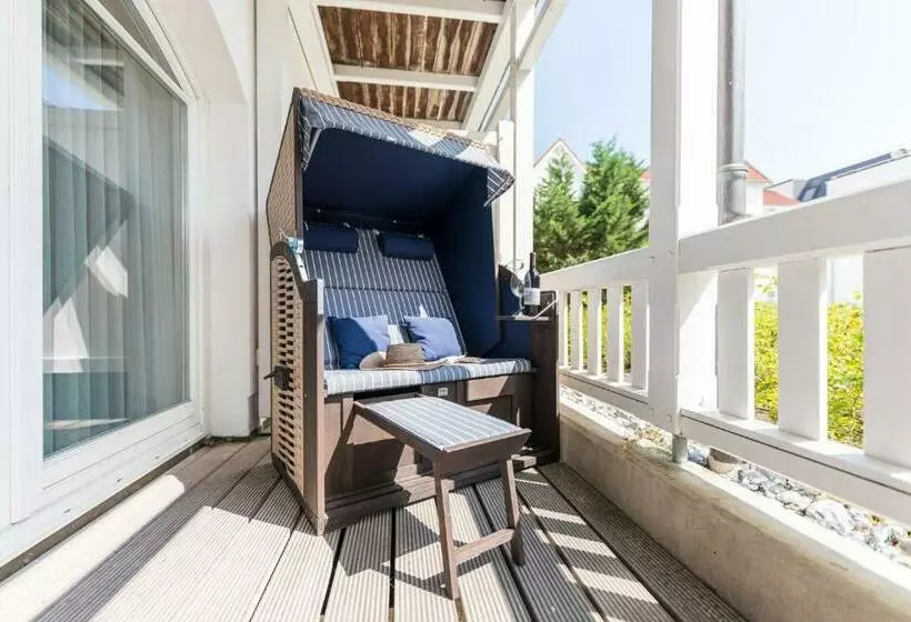 バルコニー付き１ベッドルームアパートメント, Strandhaus Belvedere