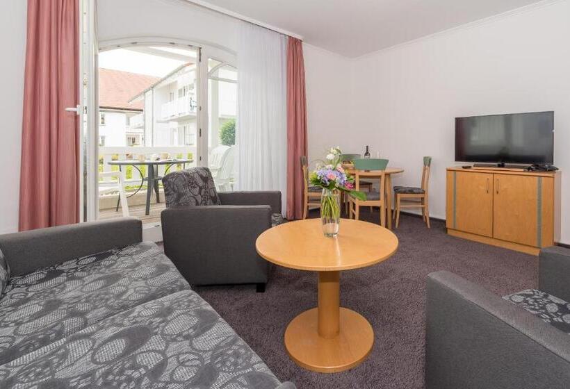 2 Bedroom Suite with Balcony, Strandhaus Belvedere