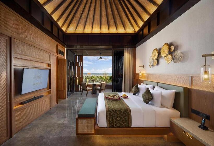 فيلا غرفة نوم واحدة مطلّة علي البحر, Sumitra Luxury Villas A Pramana Experience
