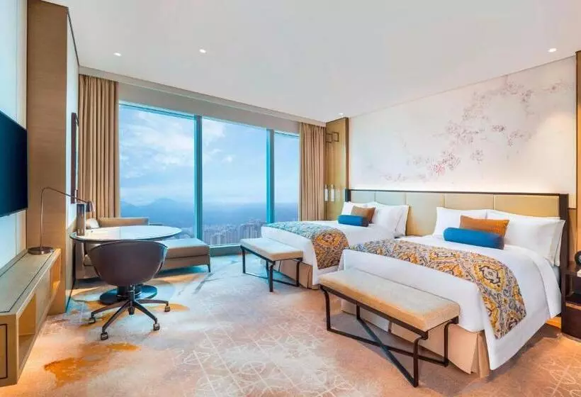 シティビューのデラックスルーム, Meixi Lake Hotel, A Luxury Collection Hotel, Changsha