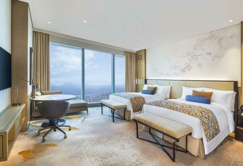 シティビューのデラックスルーム, Meixi Lake Hotel, A Luxury Collection Hotel, Changsha