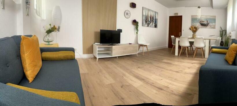 شقة 3 غرف, Resisantander   Apartamento Para 9 Personas