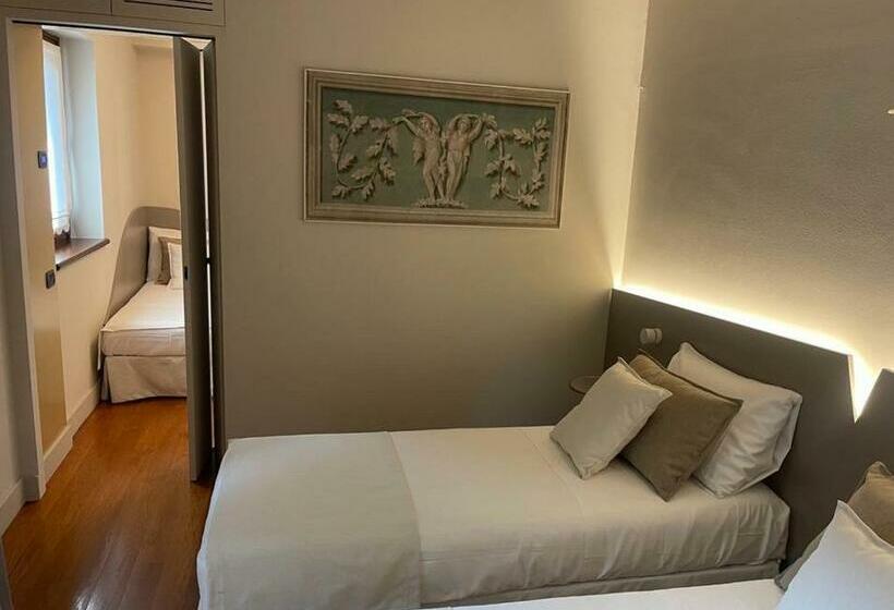 חדר סטנדרטי לשלושה עם נוף, Airport Bea Rooms