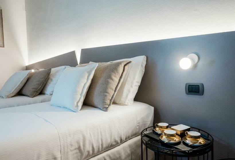 חדר סטנדרטי לשלושה עם נוף, Airport Bea Rooms