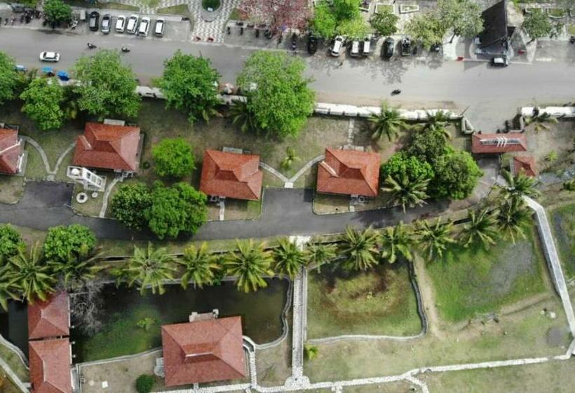 غرفة عائلية مطلّة علي الحديقة, Pondok Seni Pangandaran By Jaswita Jabar