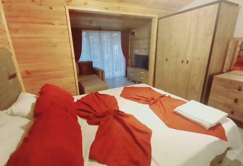 اتاق استاندارد با چشم‌انداز باغ, Zeyos Lodge Hotel&restaurant