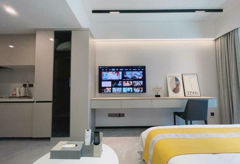 Cameră Standard cu Priveliște către Oraș, Canopy Executive Apartments   Liuxian Cave Headquarters