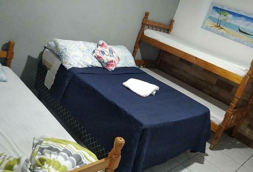 חדר סטנדרט לארבעה, Pousada Maravilhas Geribá