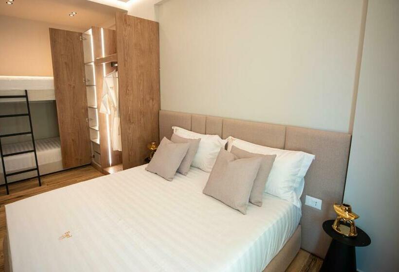 バルコニー付き１ベッドルームアパートメント, Vlore Luxury Apartaments Fael