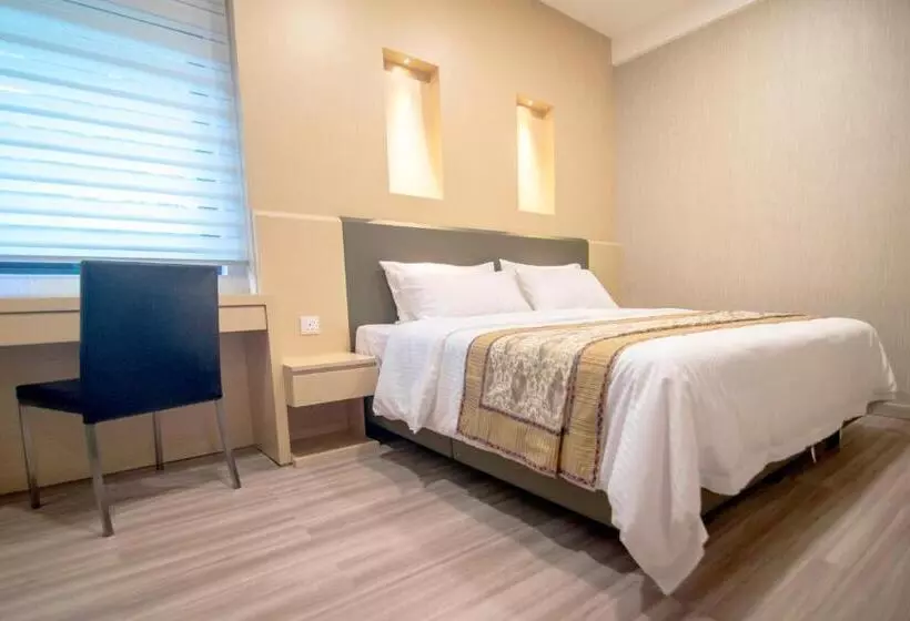 キングサイズベッドのデラックスルーム, 33 Boutique Hotel Bandar Sunway