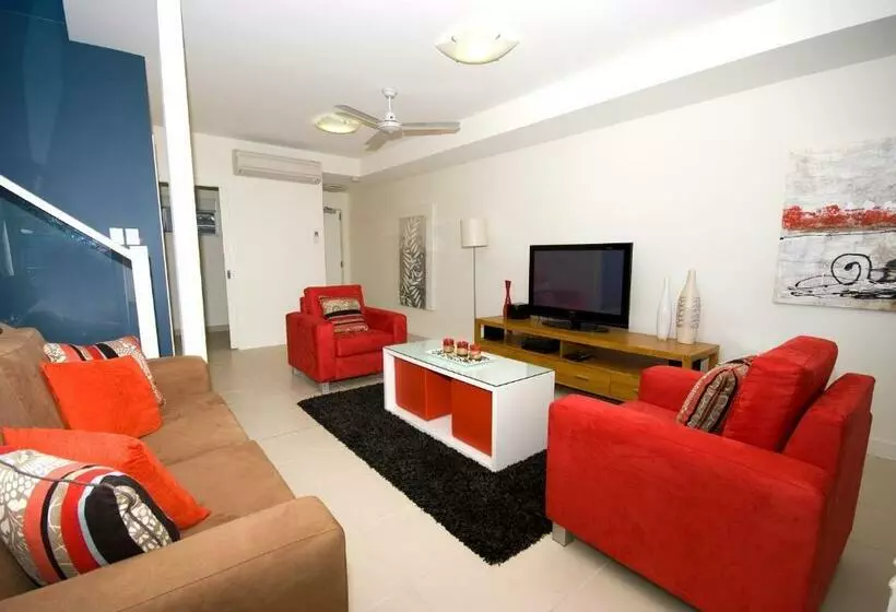 海の見える2ベッドルームアパートメント, Beachside Magnetic Harbour Apartments