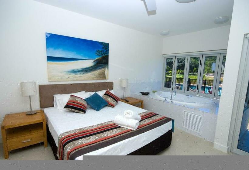 침실 2개 바다 전망 아파트, Beachside Magnetic Harbour Apartments