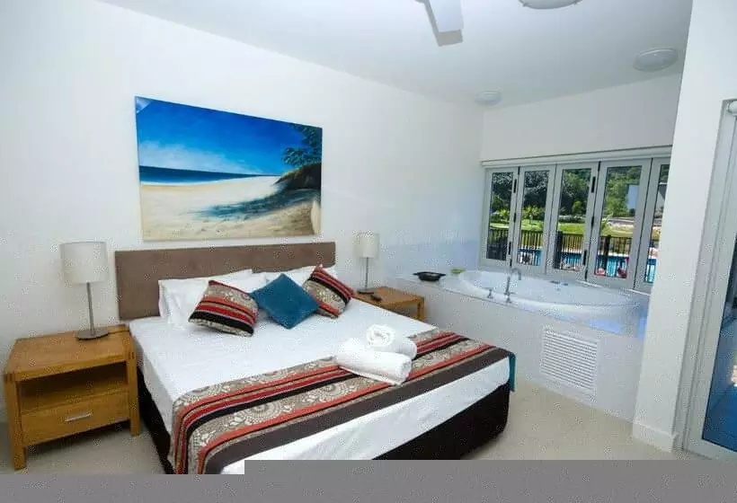海の見える2ベッドルームアパートメント, Beachside Magnetic Harbour Apartments