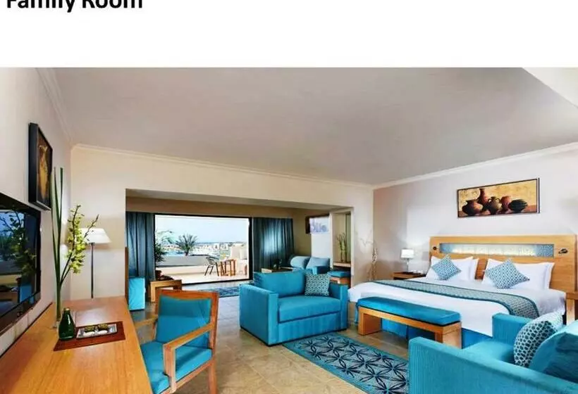 اتاق خانوادگی با چشم‌انداز استخر, Movenpick Waterpark Resort & Spa Soma Bay