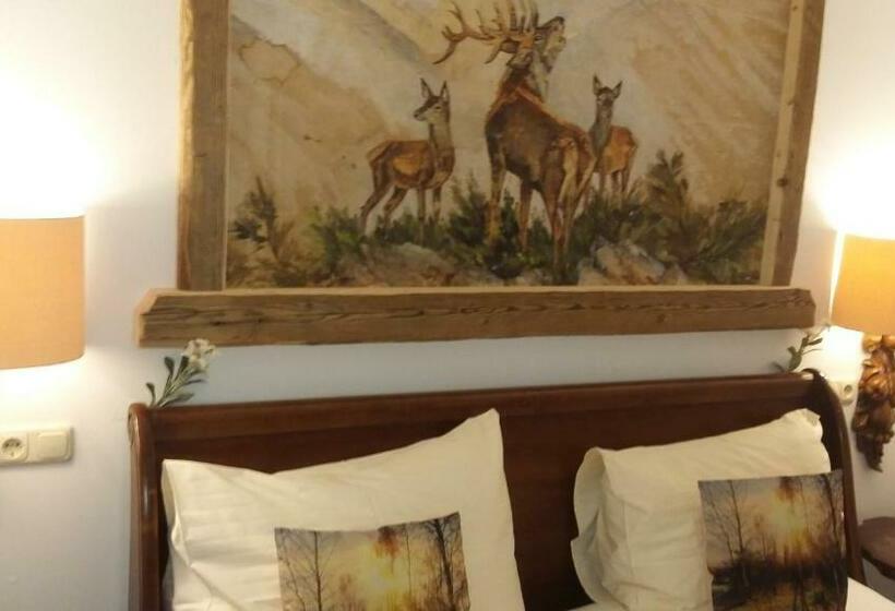 标准间带阳台, Platzhirsch Zur Alten Wagnerei Gästehaus