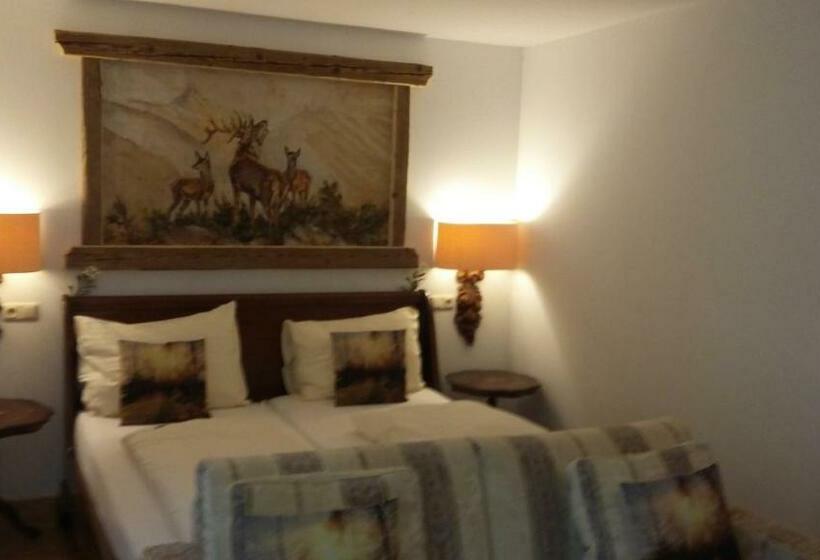 标准间带阳台, Platzhirsch Zur Alten Wagnerei Gästehaus