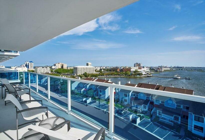 带大床的套房, Residence Inn By Marriott Ocean City