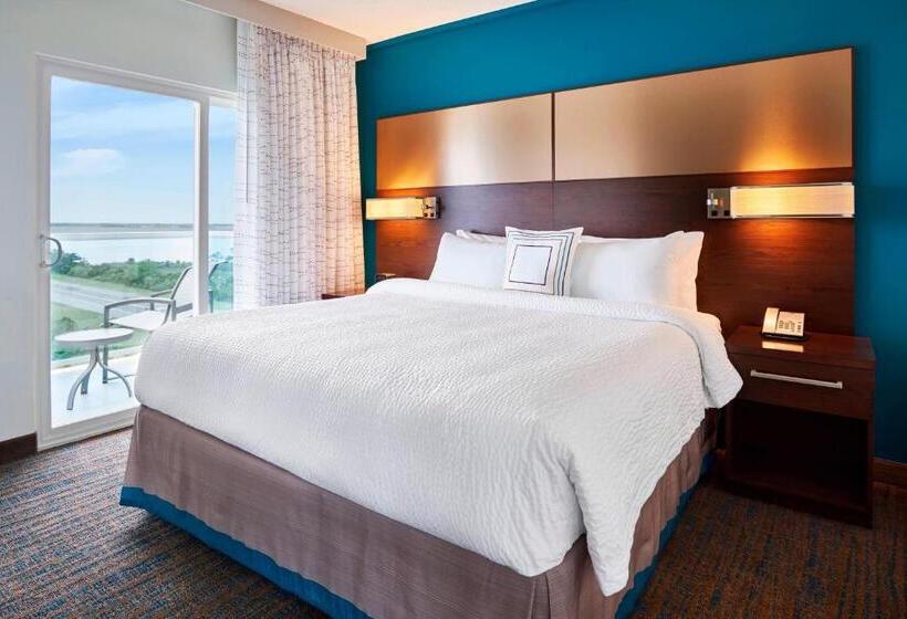 带大床的套房, Residence Inn By Marriott Ocean City
