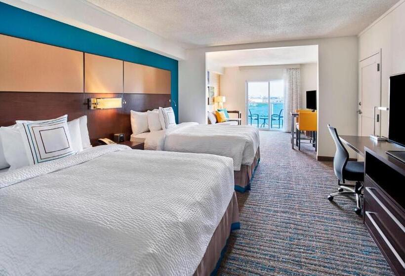 可观景的套房, Residence Inn By Marriott Ocean City