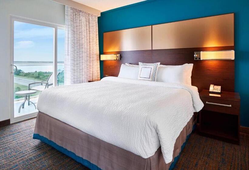 带大床的套房, Residence Inn By Marriott Ocean City