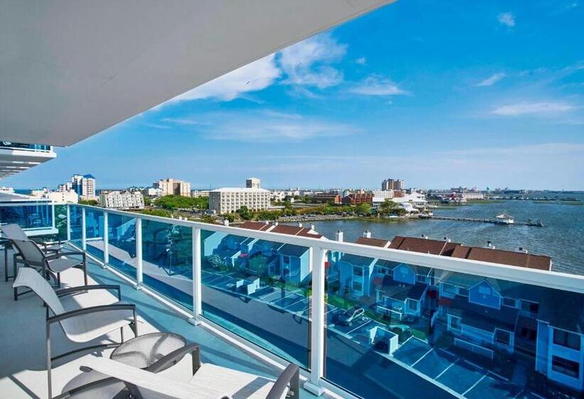 带大床的套房, Residence Inn By Marriott Ocean City