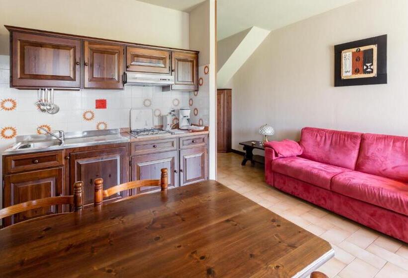 バルコニー付き1ベッドルームアパートメント, Residence Alesi