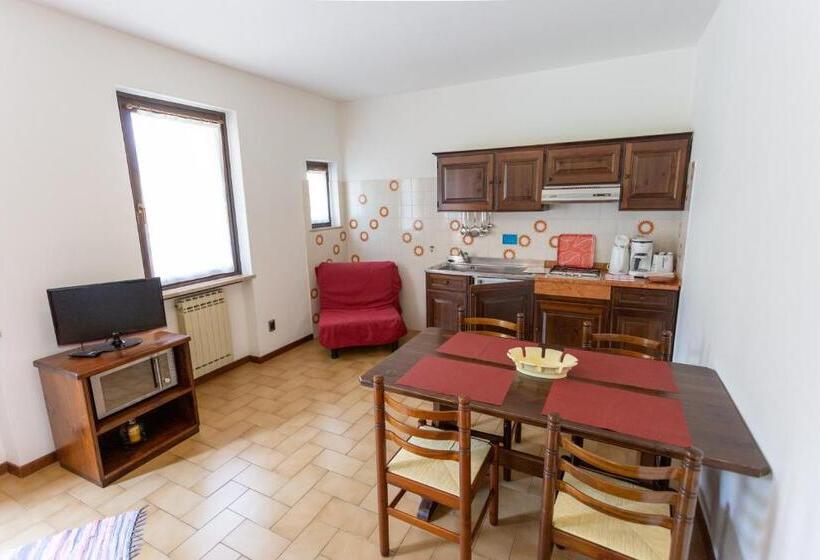 バルコニー付き1ベッドルームアパートメント, Residence Alesi