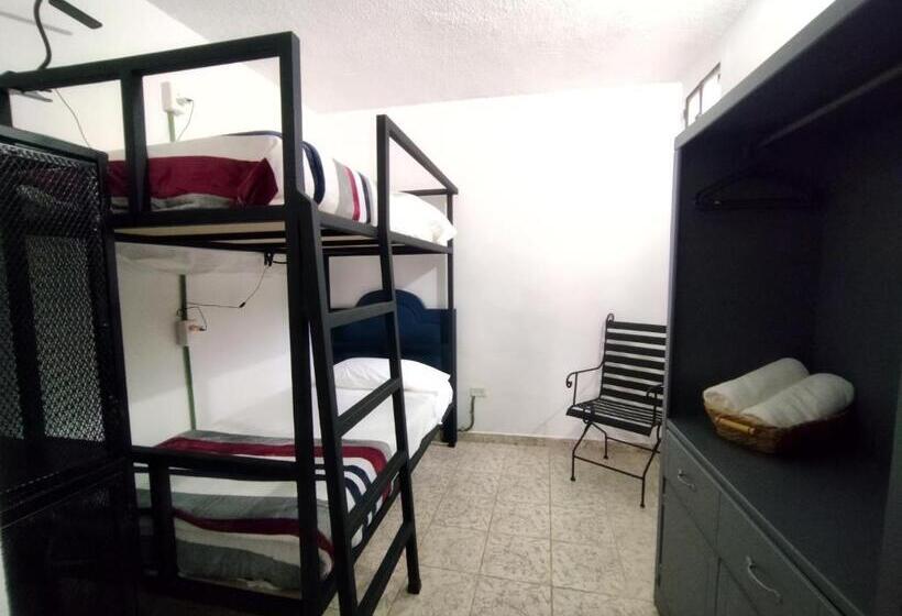 スタンダードルーム、2段ベッド共用バスルーム, & Hostal Santuario