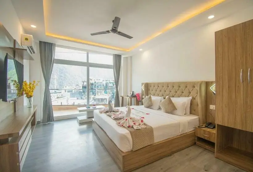 Quarto deluxe, Jp Hills Rishikesh