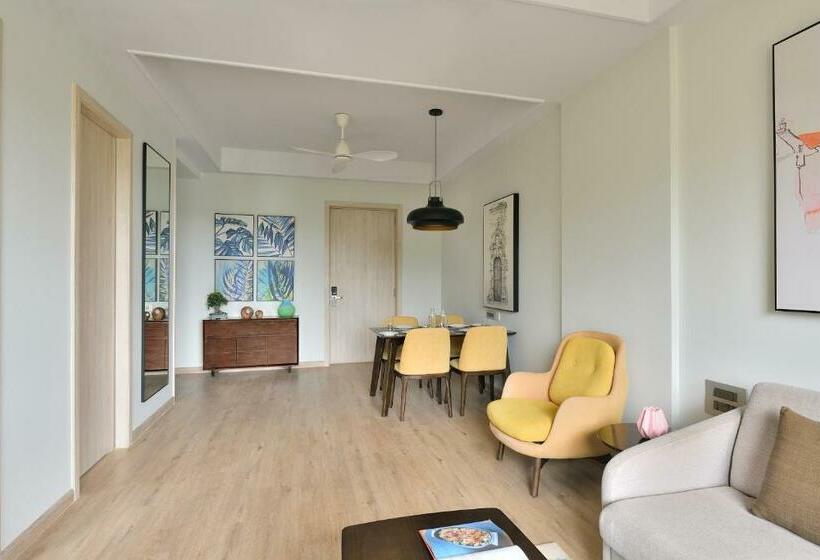 Апартаменты Deluxe 1 Спальня, Citadines Arpora Nagoa Goa