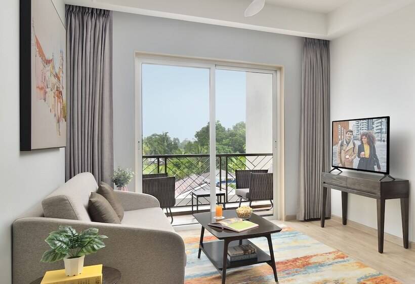 דירת אקזקיוטיב 2 חדרים, Citadines Arpora Nagoa Goa