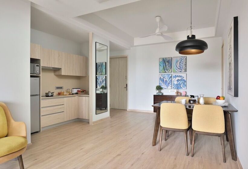 דירת אקזקיוטיב 2 חדרים, Citadines Arpora Nagoa Goa