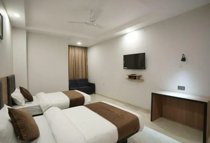 Habitació Deluxe, Krishna Inn