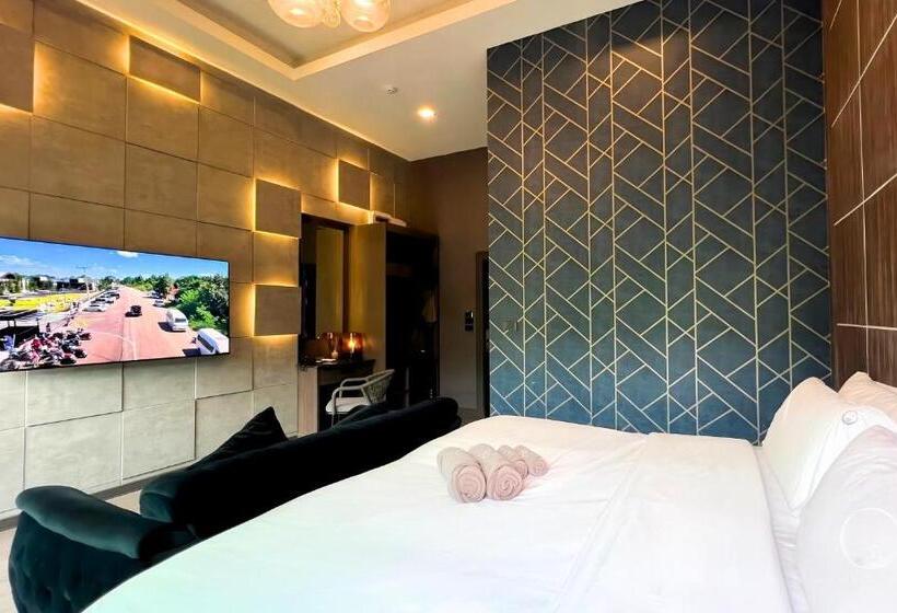 キングサイズベッドのスタンダードルーム, See Stars & Forest Resort