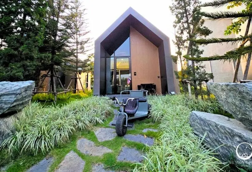 Superior-villa 1 Makuuhuone, See Stars & Forest Resort