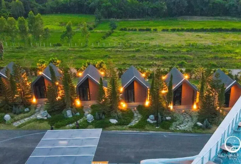 Superior-villa 1 Makuuhuone, See Stars & Forest Resort