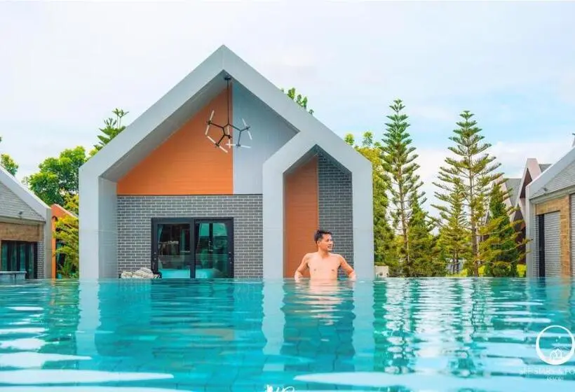 Deluxe-villa 1 Makuuhuone, See Stars & Forest Resort