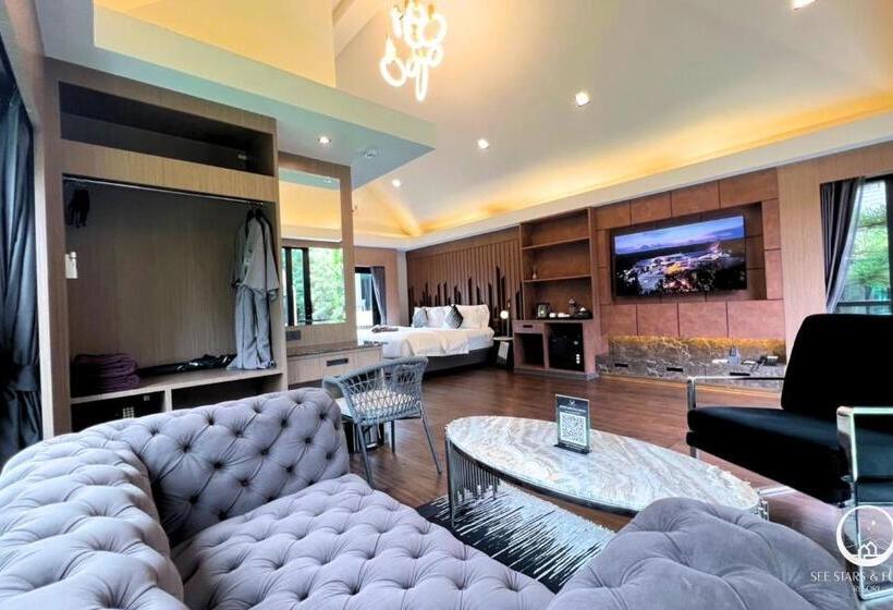 デラックスビラの１ベッドルーム, See Stars & Forest Resort