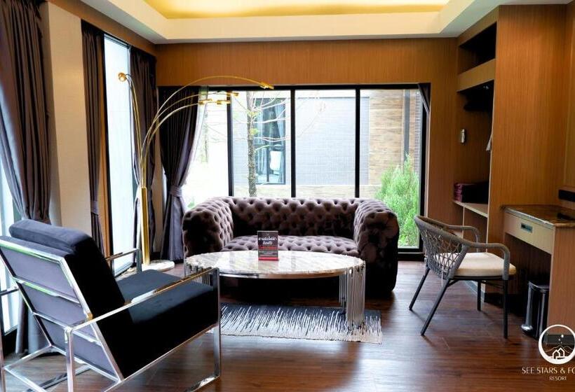 デラックスビラの１ベッドルーム, See Stars & Forest Resort