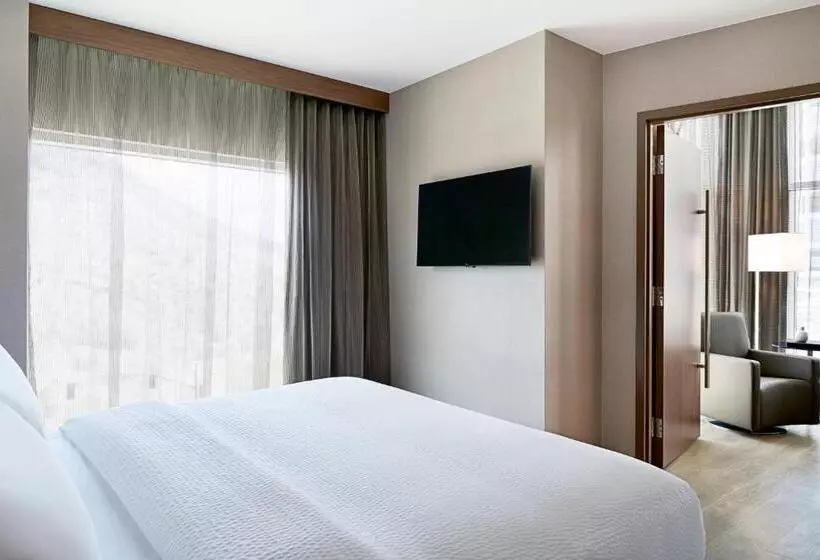 キングサイズベッドのスイートルーム, Ac Hotel By Marriott Phoenix Tempe/downtown