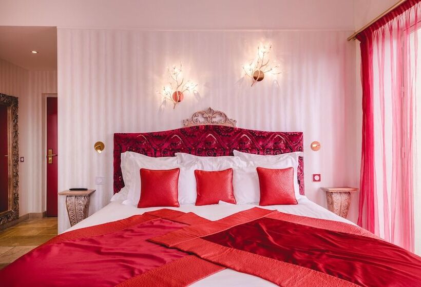 غرفة ديلوكس مزودة بشرفة, Le Petit Palais D'aglae