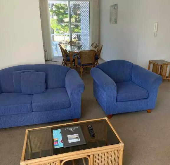آپارتمان 1 خوابه بدون تهویه مطبوع, The Bay Apartments Coolangatta