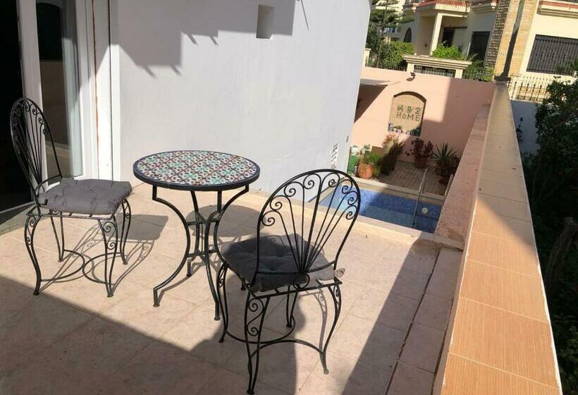 اتاق استاندارد با تراس, Riad Casa Bahia Asilah