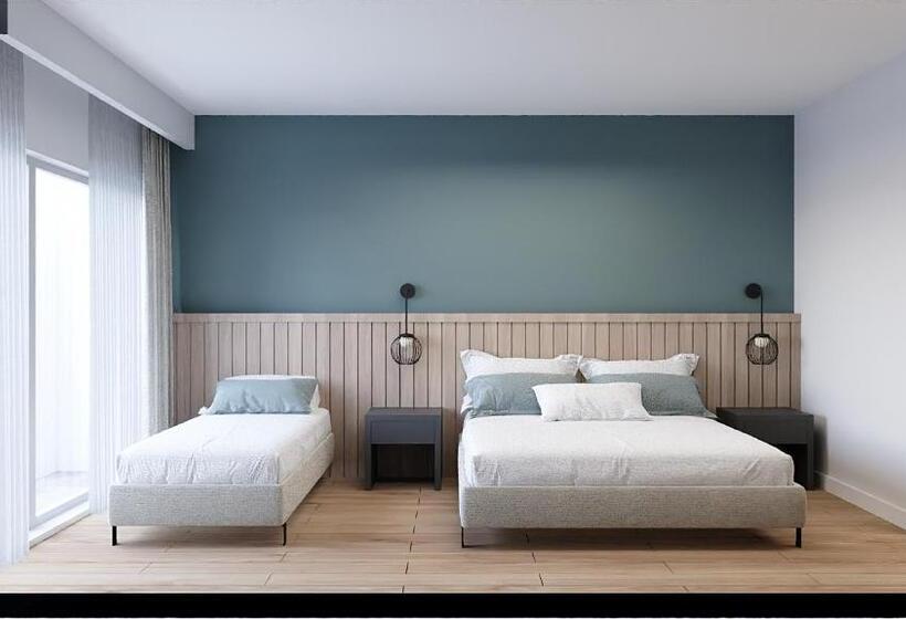 اتاق استاندارد با چشمانداز باغ, Berry Blue Hotels