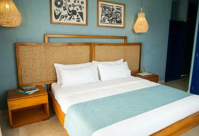 キングサイズベッドのスーペリアルーム, Jama Campay Homes Resort & Spa