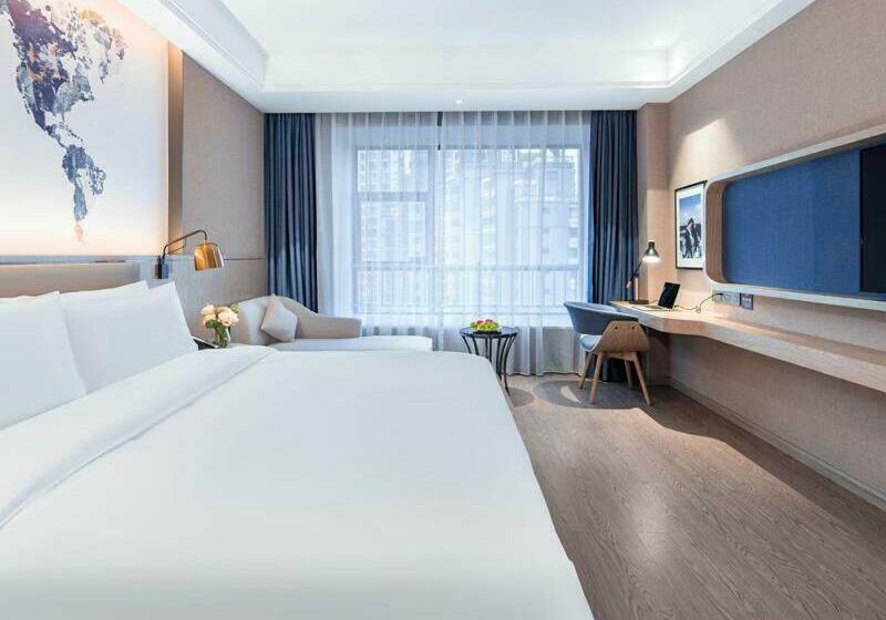 Номер Премиум Вид на Город, Kyriad Marvelous Hotel Guizhou Dujun Center Wanda Plaza